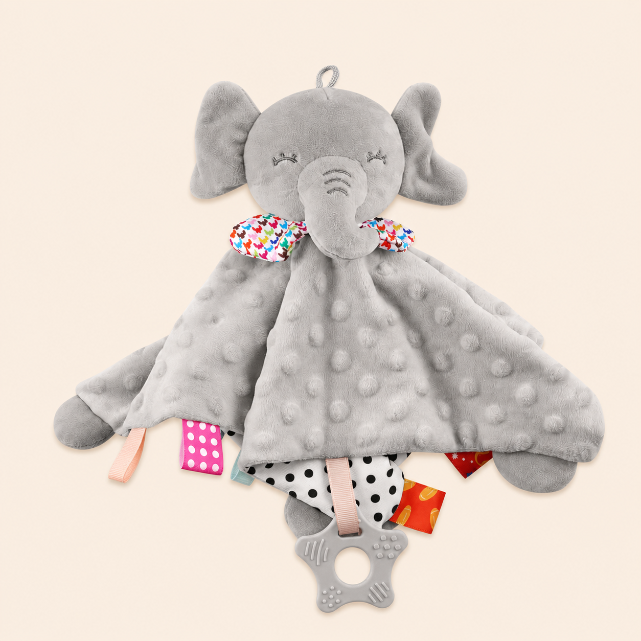 Naninha de Apego Bebê — Manta Doudou de Pelúcia Bichinho
