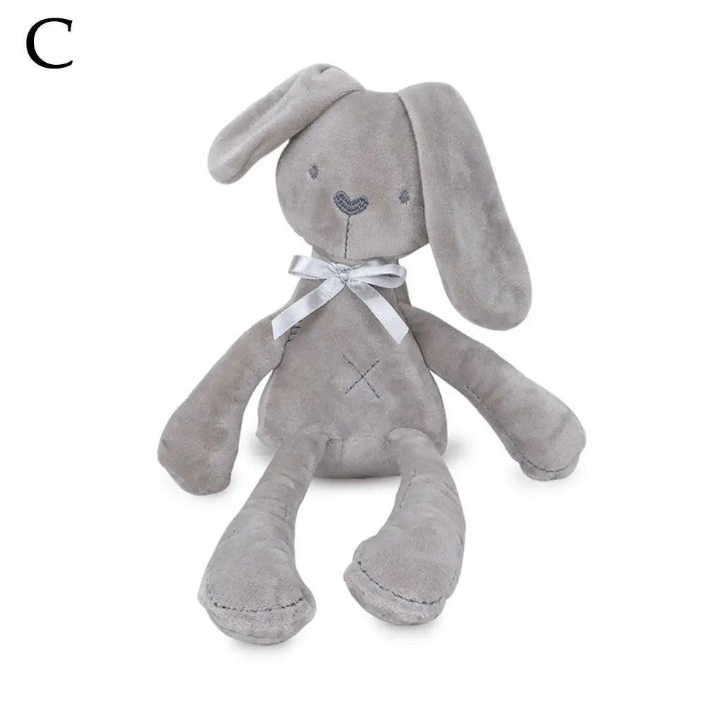 Coelhinho de Pelúcia Fofo para Bebê – Acompanhante de Sono, Decoração de Berço e Carrinho