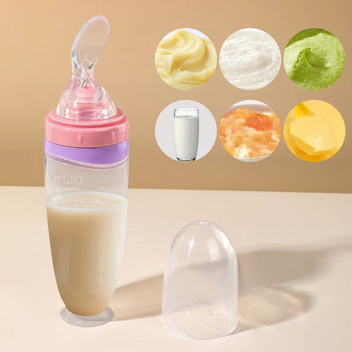 Colher Alimentadora Silicone Premium | Mel Baby