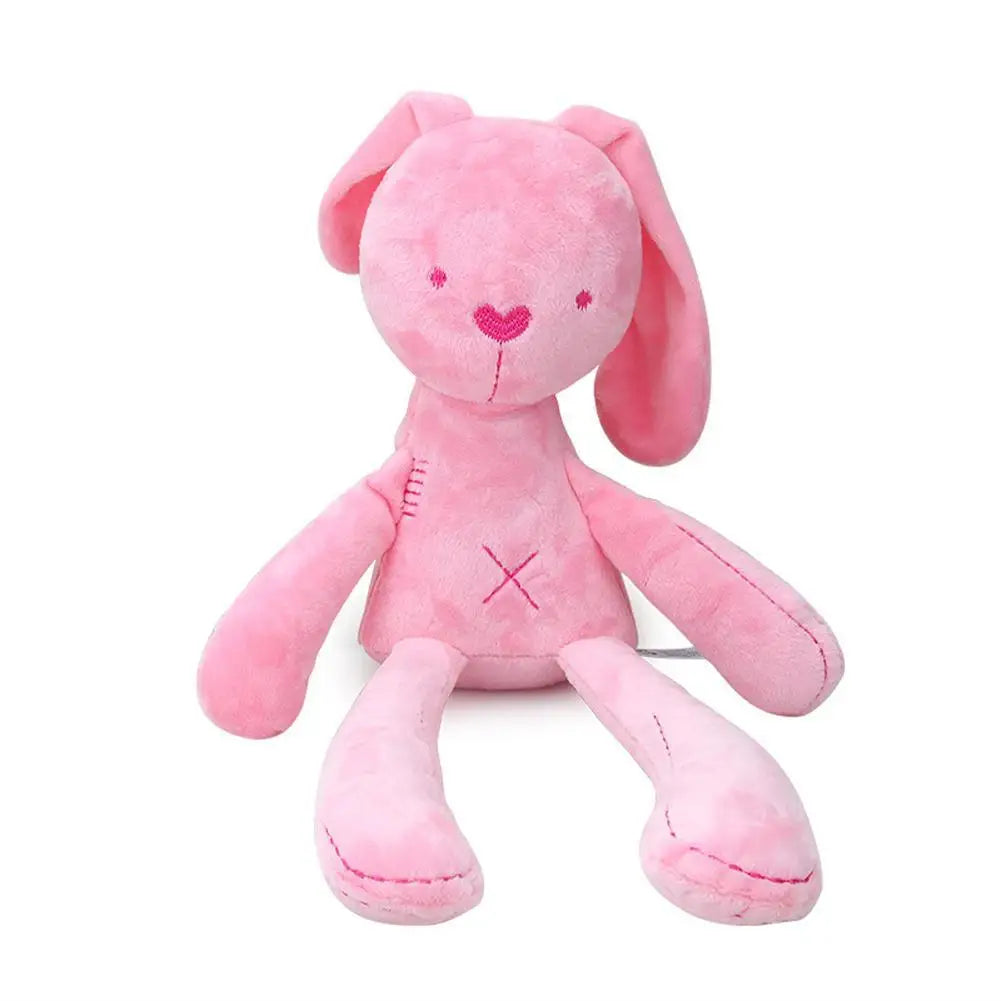 Coelhinho de Pelúcia Fofo para Bebê – Acompanhante de Sono, Decoração de Berço e Carrinho