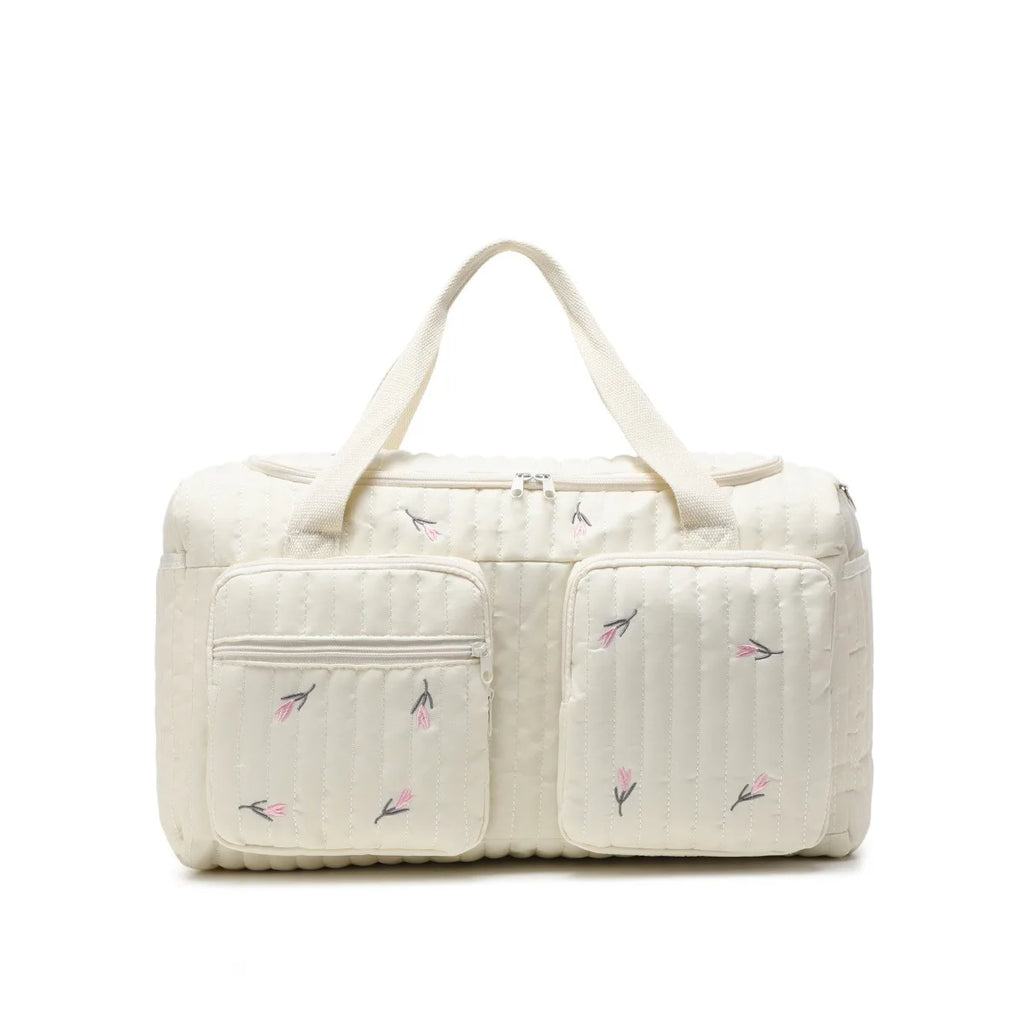 Bolsa Maternidade Bordada Ursinho — Bolsa de Bebê Premium