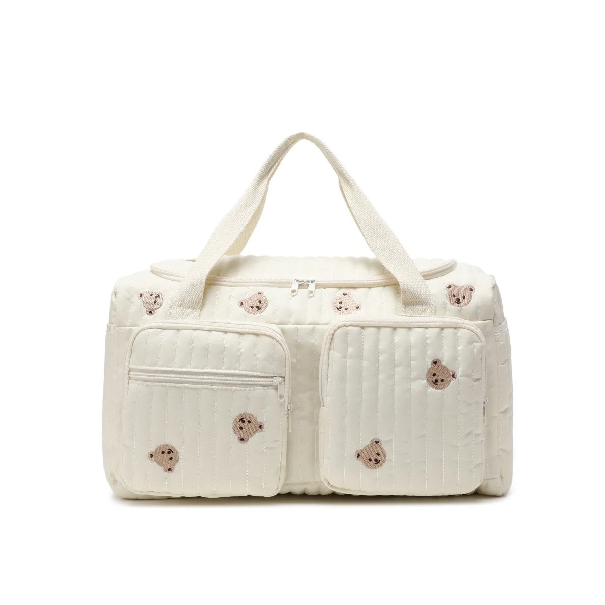 Bolsa Maternidade Bordada Ursinho — Bolsa de Bebê Premium