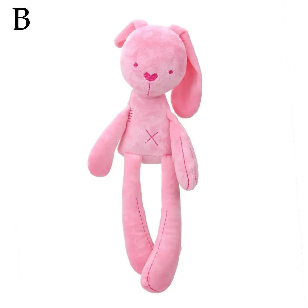 Coelhinho de Pelúcia Fofo para Bebê – Acompanhante de Sono, Decoração de Berço e Carrinho