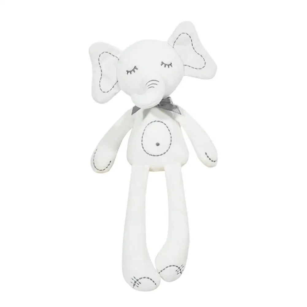 Coelhinho de Pelúcia Fofo para Bebê – Acompanhante de Sono, Decoração de Berço e Carrinho