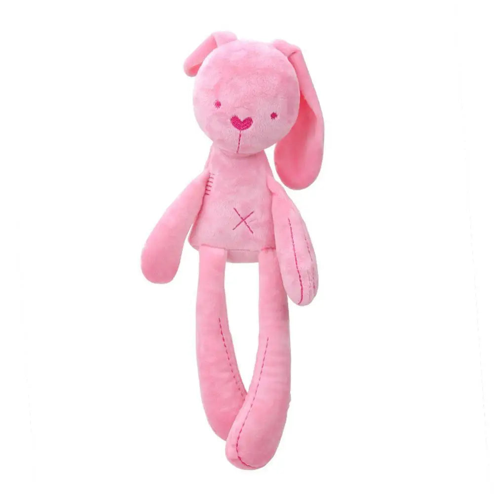 Coelhinho de Pelúcia Fofo para Bebê – Acompanhante de Sono, Decoração de Berço e Carrinho