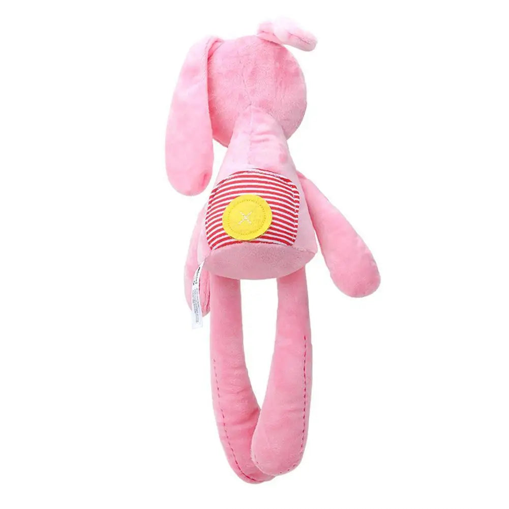 Coelhinho de Pelúcia Fofo para Bebê – Acompanhante de Sono, Decoração de Berço e Carrinho