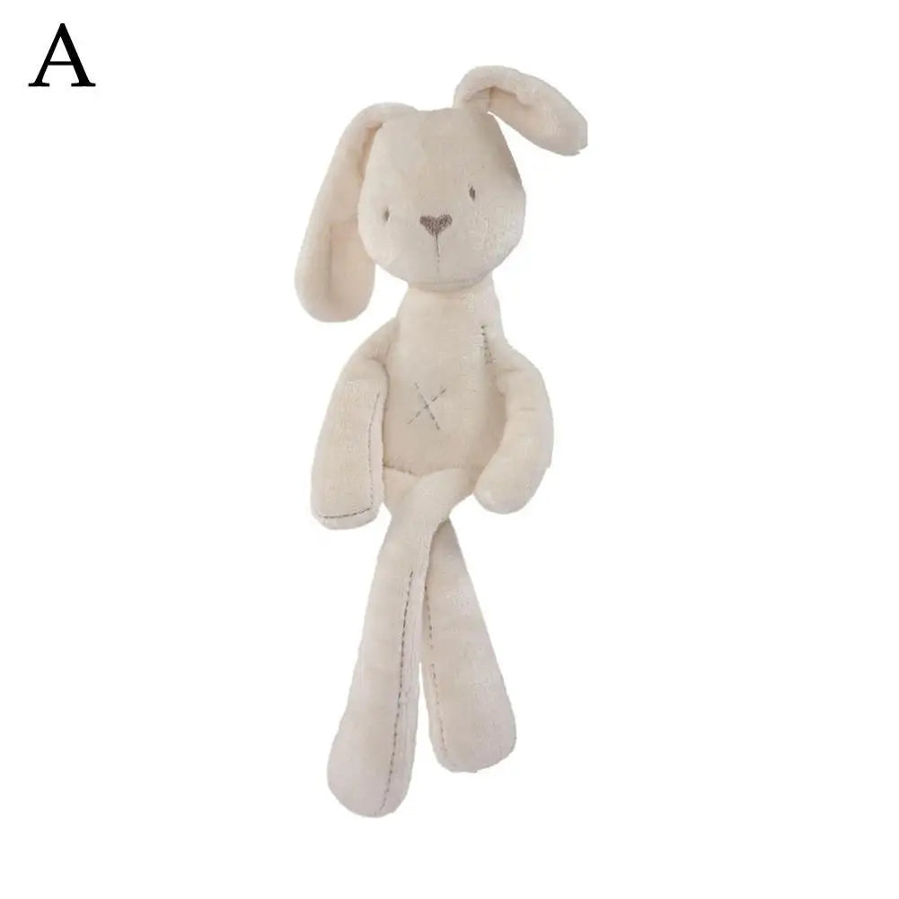 Coelhinho de Pelúcia Fofo para Bebê – Acompanhante de Sono, Decoração de Berço e Carrinho