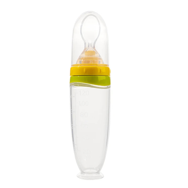 Colher Alimentadora Silicone Premium | Mel Baby