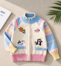 Jaqueta Infantil Tricot Premium com Bordados